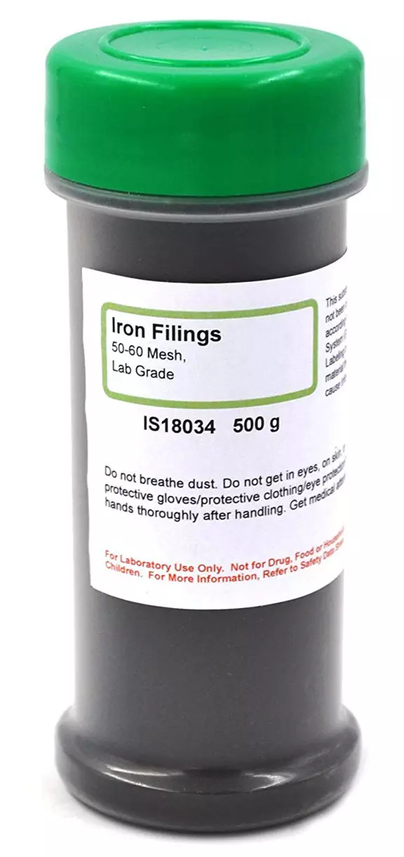 IRON FILINGS (50-60 MESH) L/G 500G