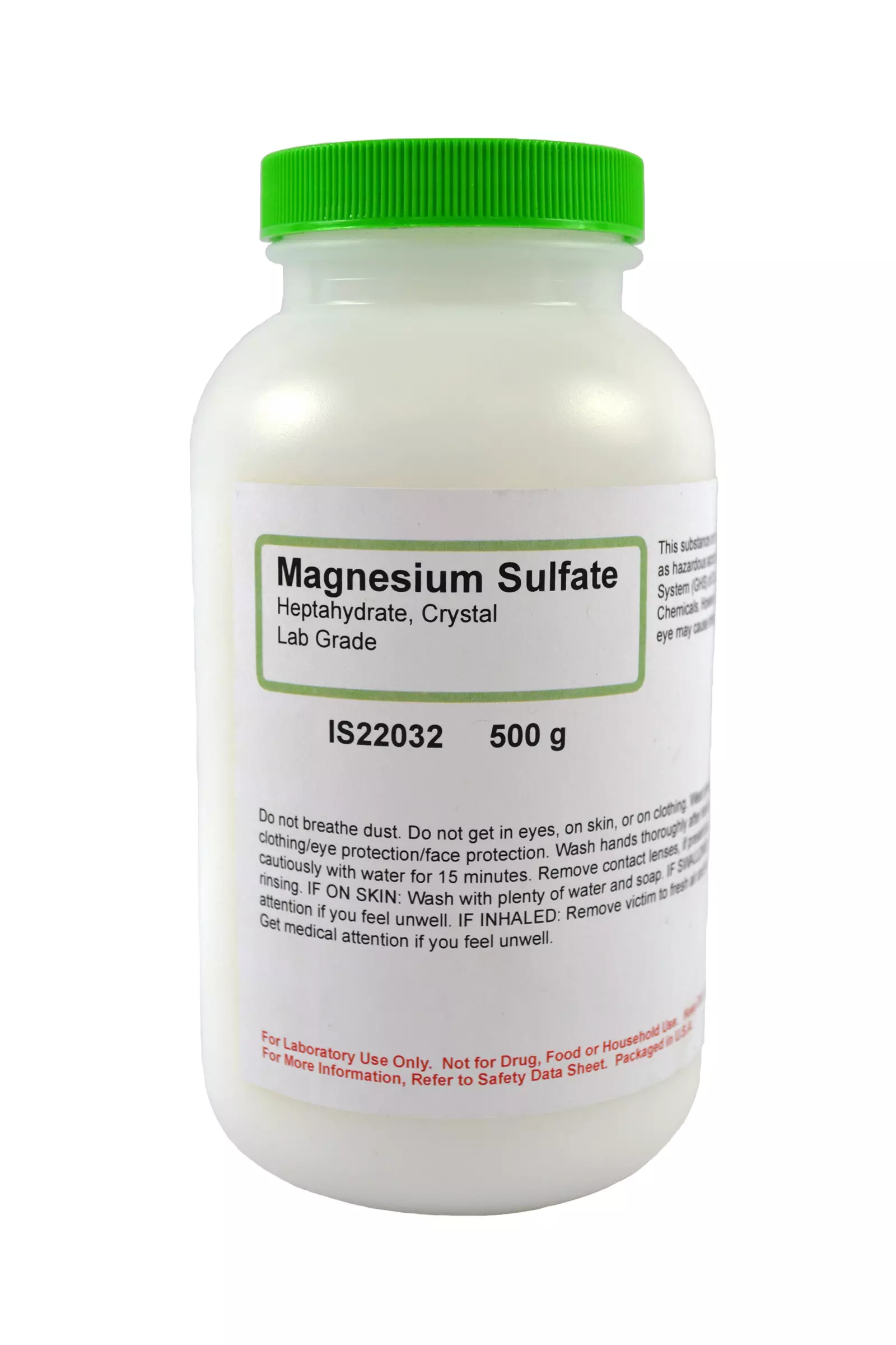 MAGNESIUM SULFATE 7H2O CRYSTALS 500G