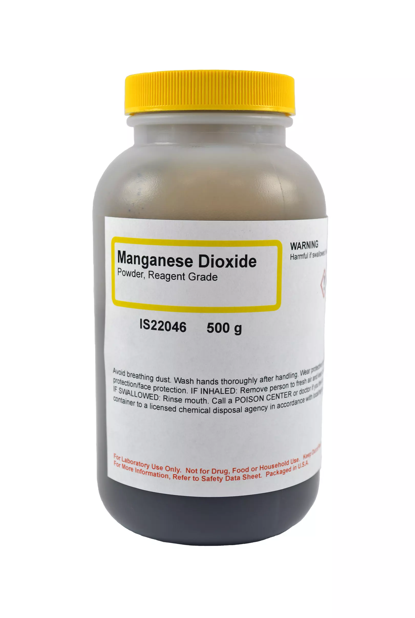 MANGANESE DIOXIDE POWDER R/G 500G MM0195-500G