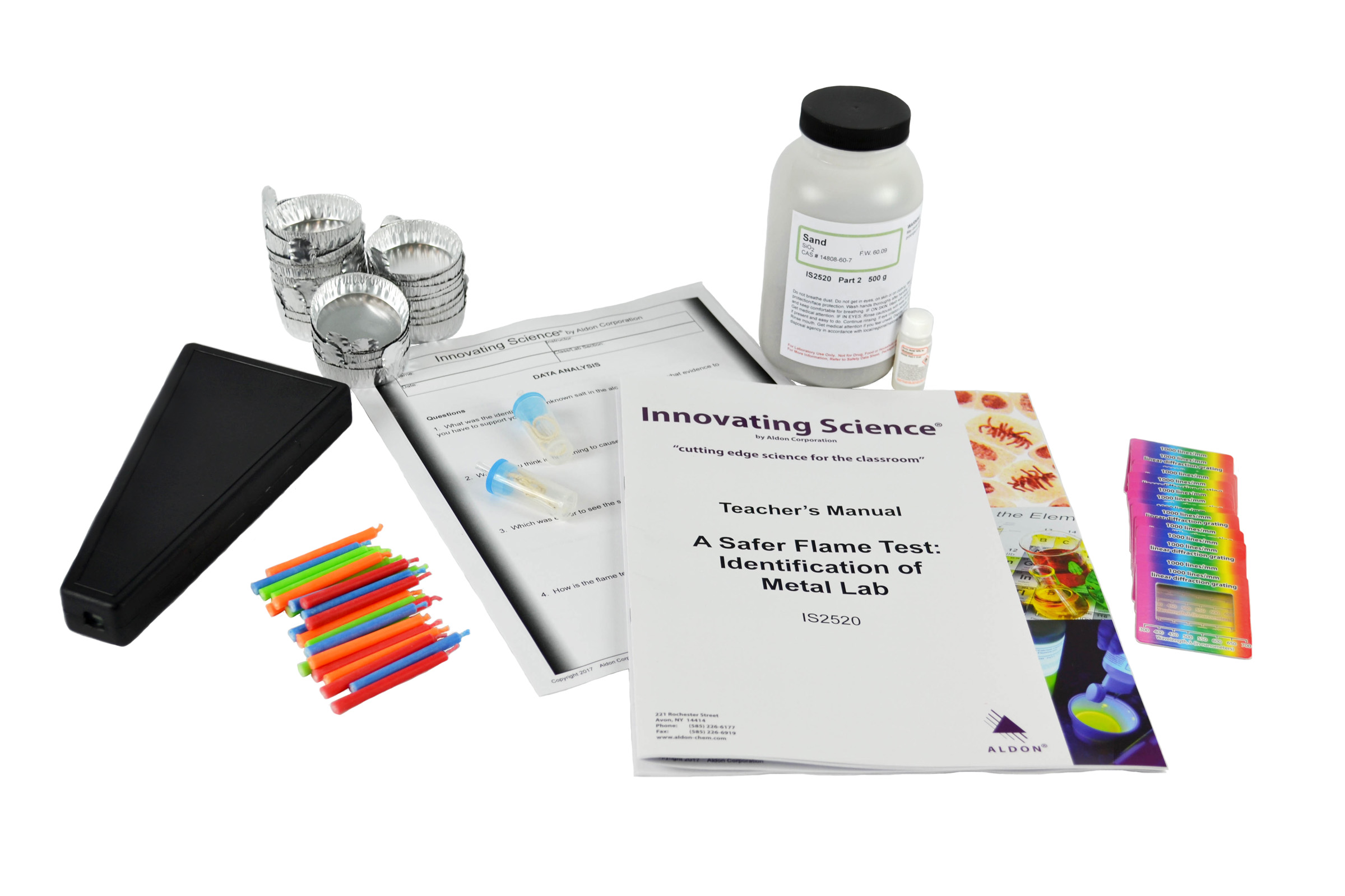 A Safer Flame Test: Identifi- Cation Of Metal Lab Activity