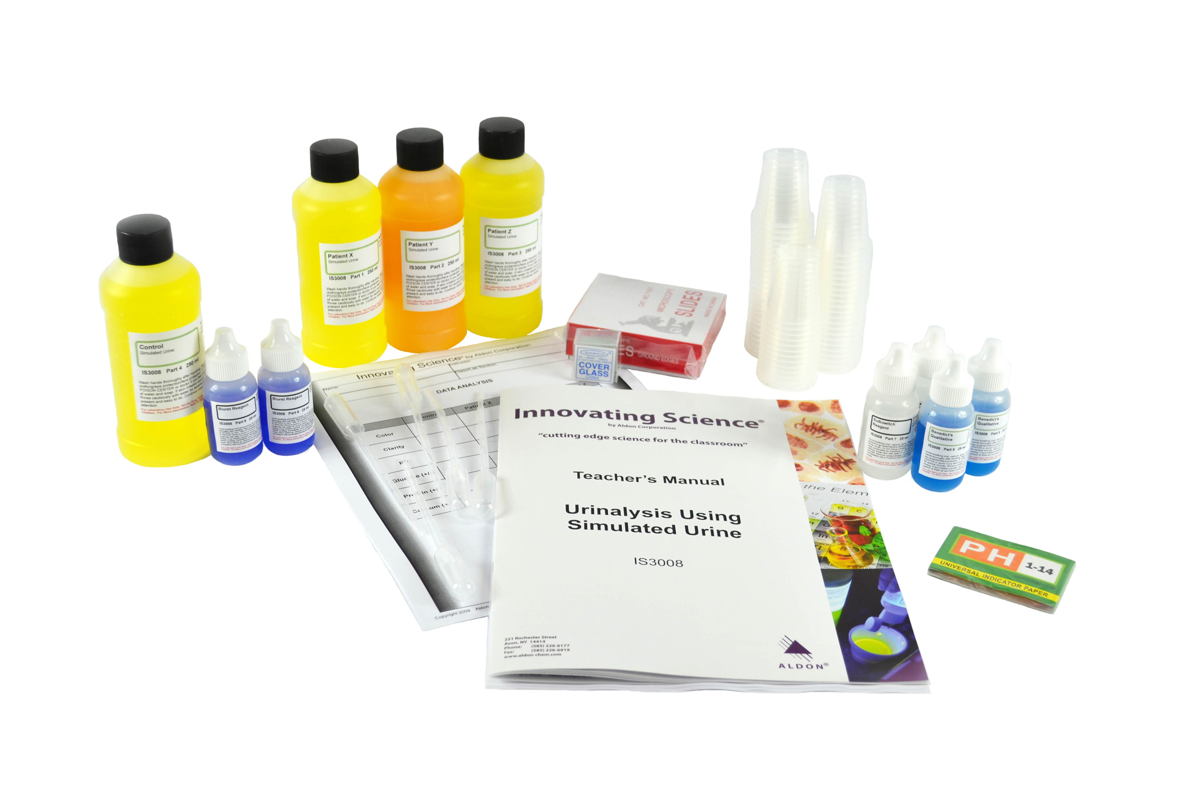 Urinalysis Using Simulated Urine Lab Activity