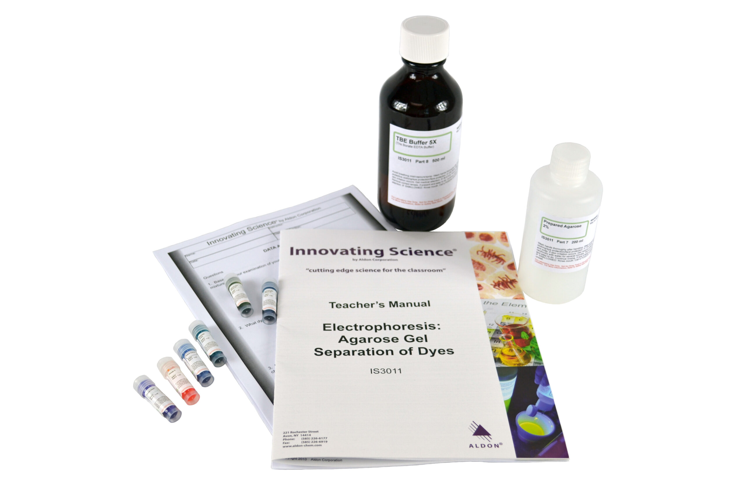 Electrophoresis: Agarose Separation Of Dyes