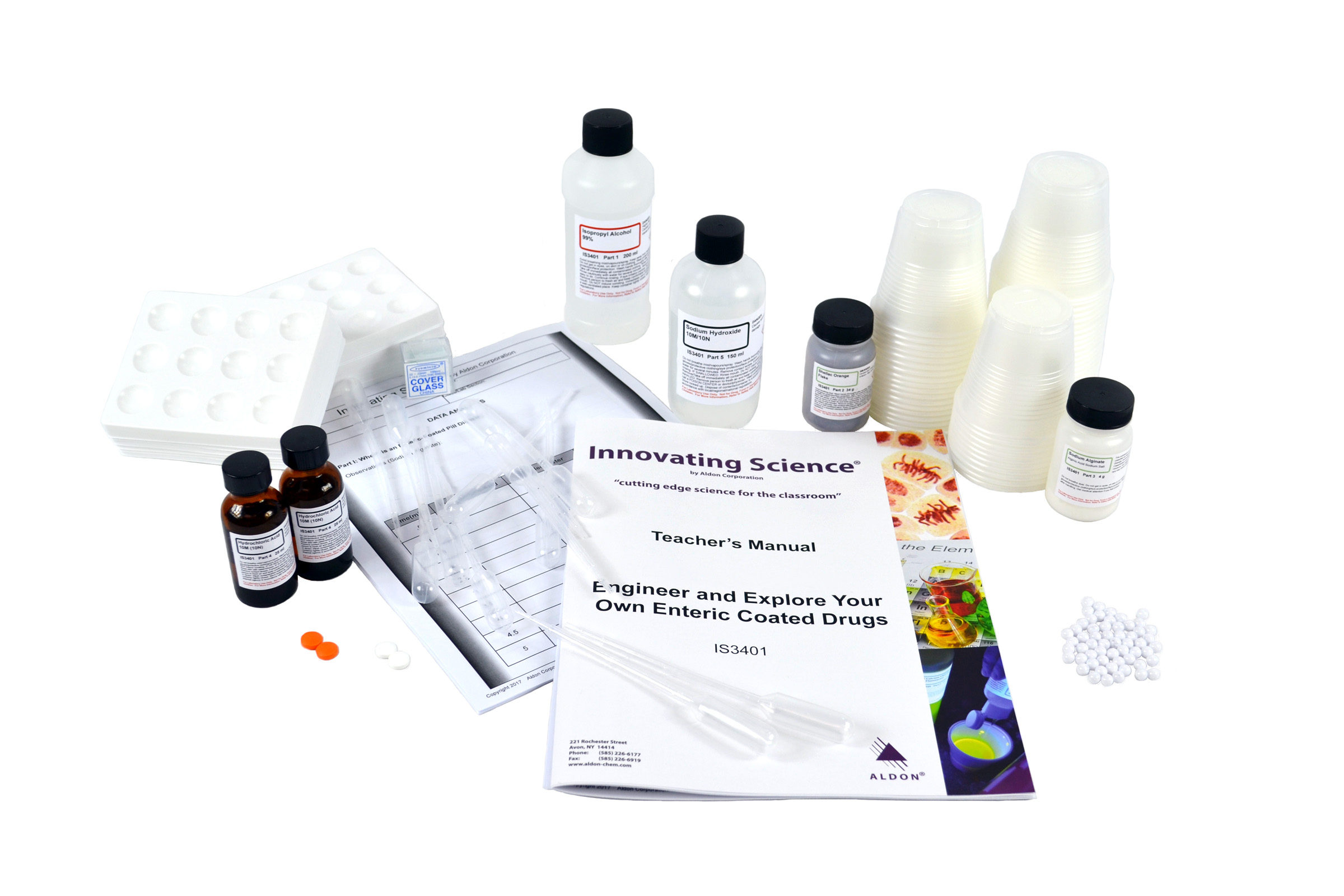 Engineer And Explore Your Own Enteric Coated Drugs (Stem)