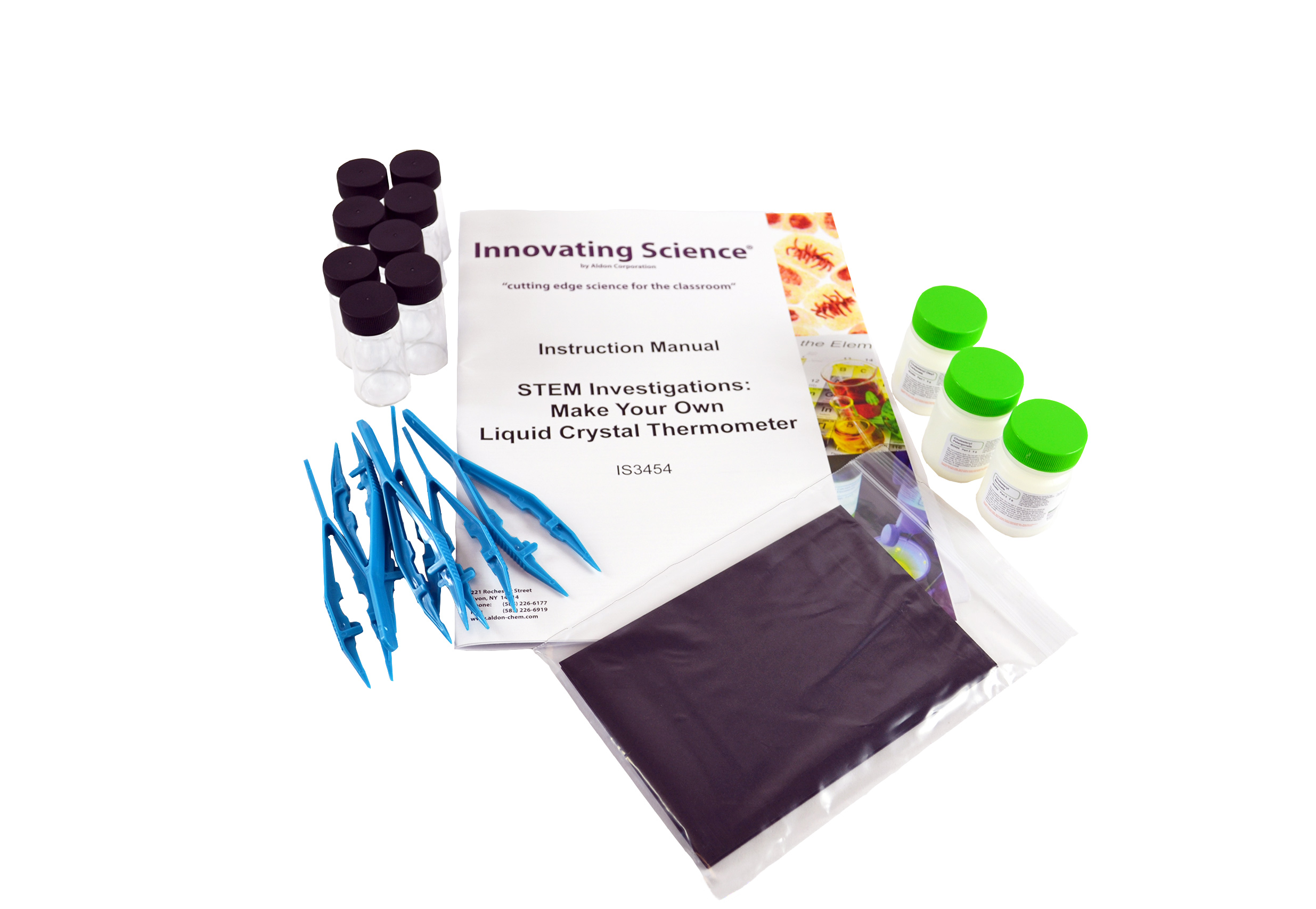 Stem Investigations: Make Your Own Liquid Crystal Thermometer