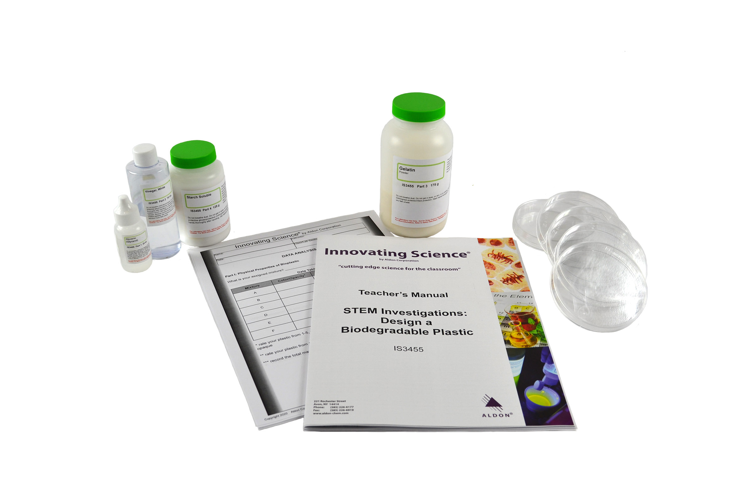 Stem Investigations: Design A Biodegradable Plastic