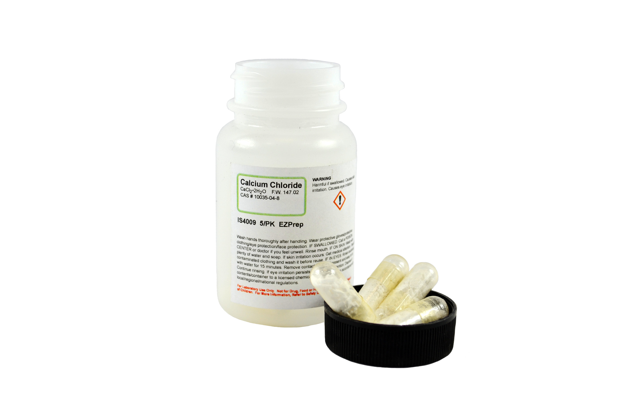 Calcium Chloride Ez Prep 5 Pk Makes 5 X 50Ml 0.1M Solution