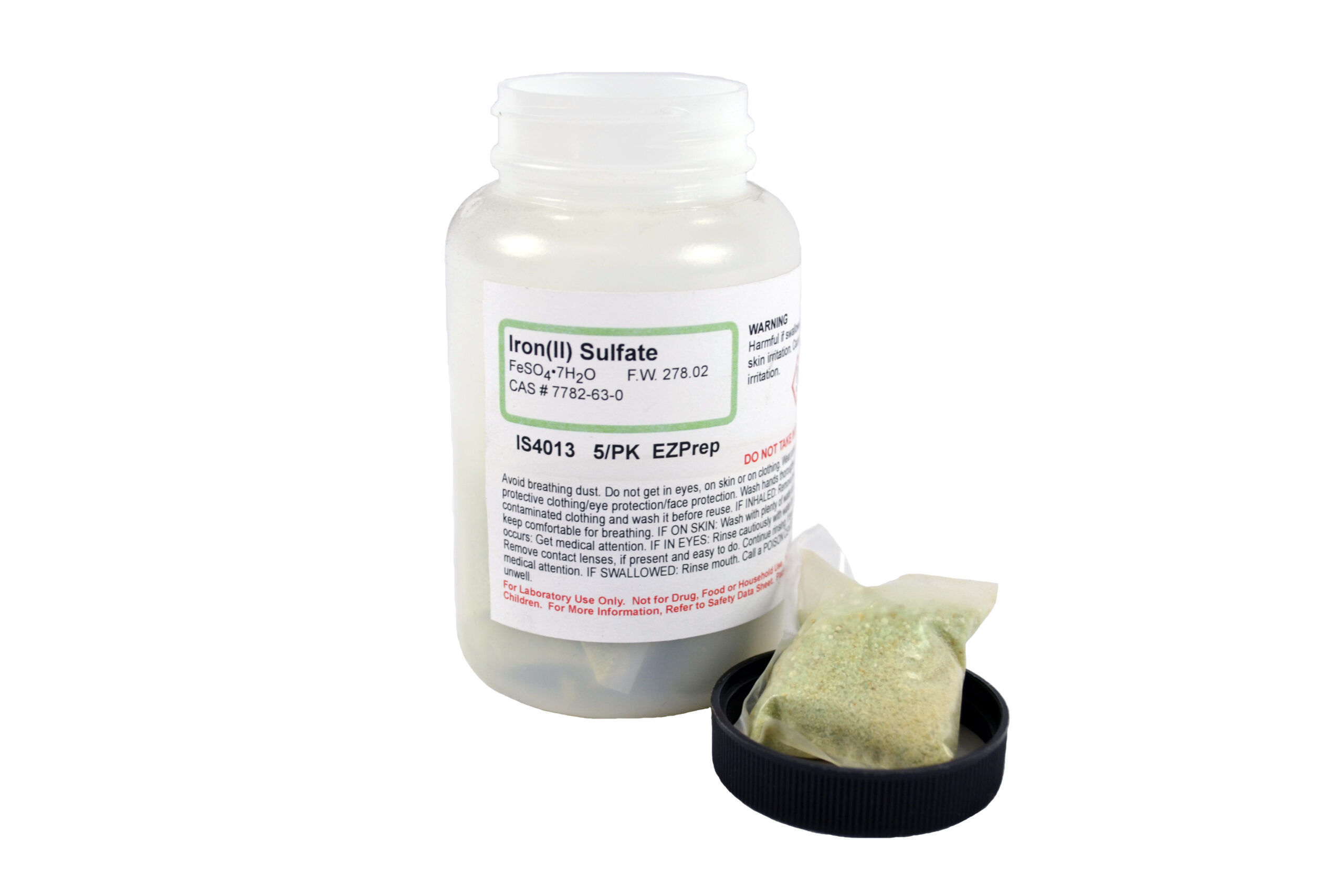 Iron Sulfate Ez Prep 5 Pack Makes 5 X 50Ml 1.0M Solu