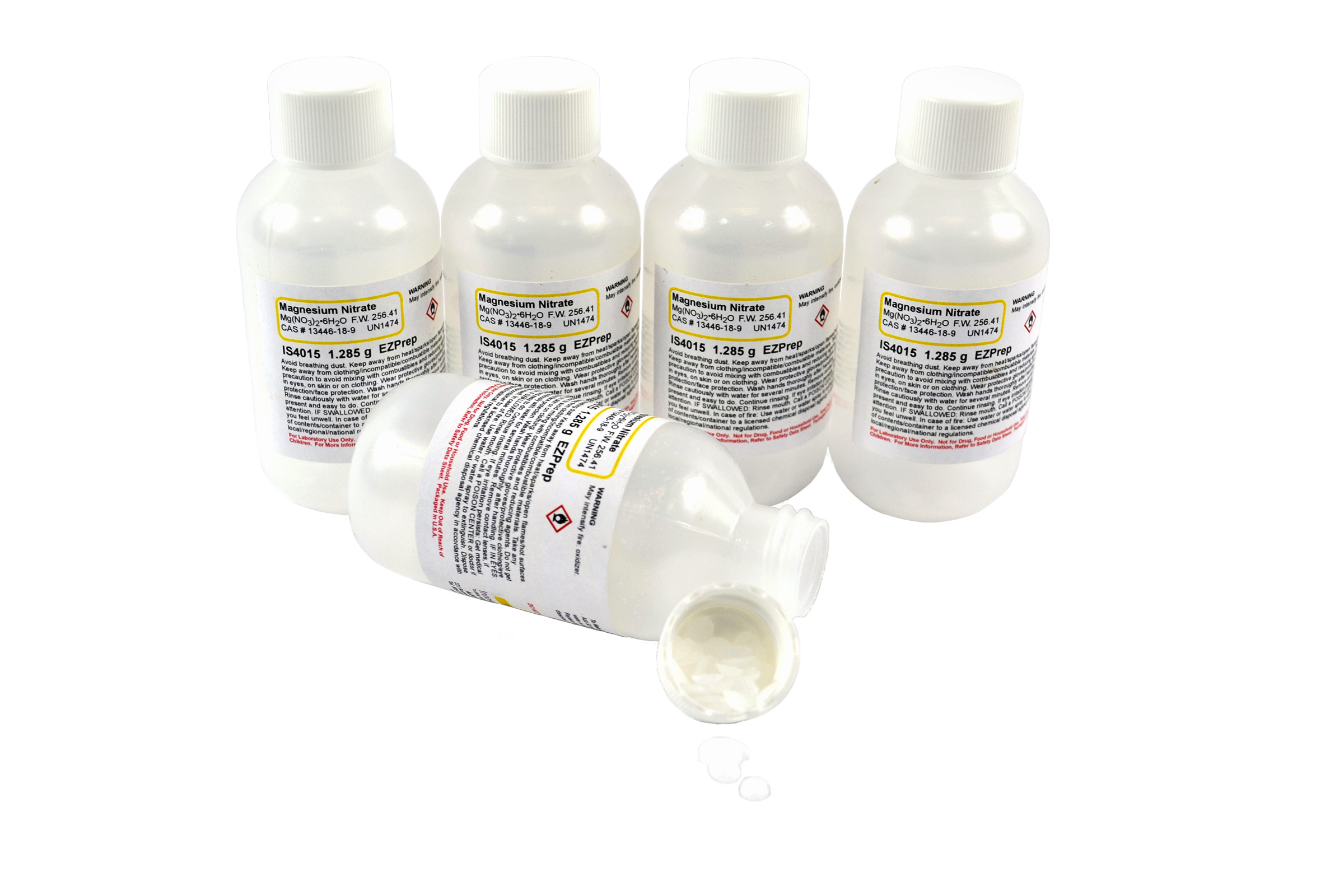 Magnesium Nitrate Ez Prep 5 Pk Makes 5 X 50Ml 0.1M Solution