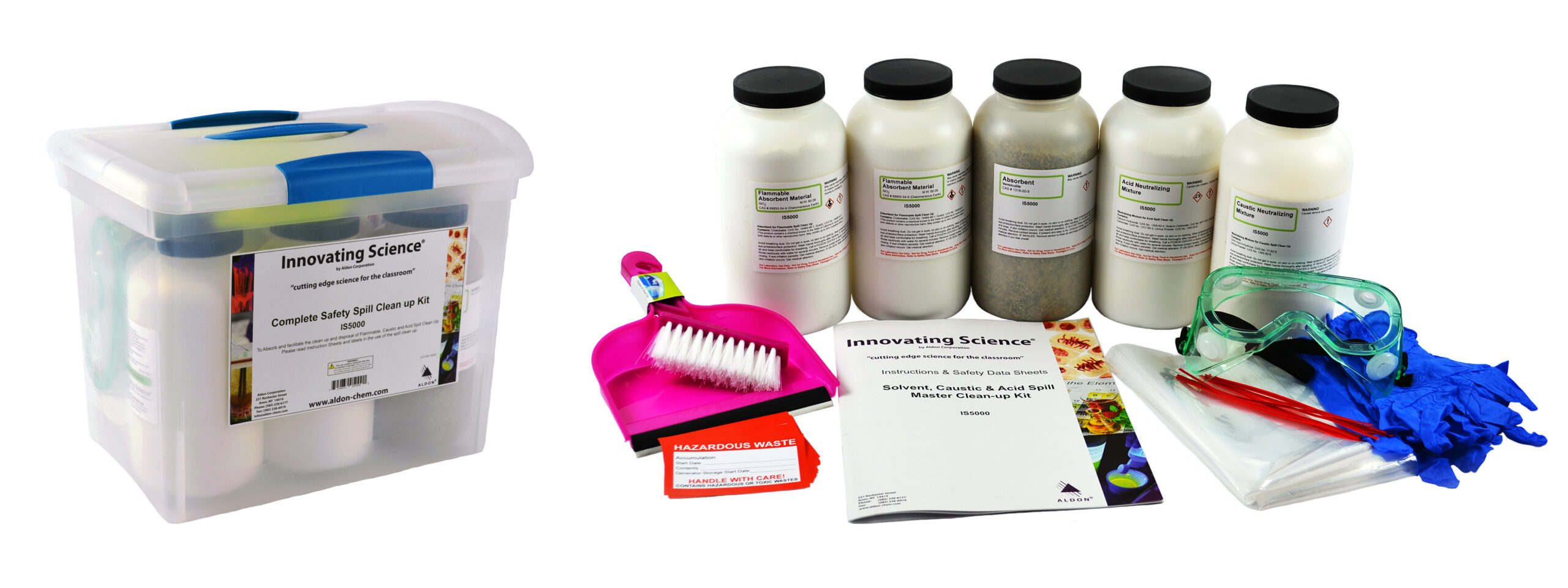 Acid,Caustic And Solvent Spill Kit