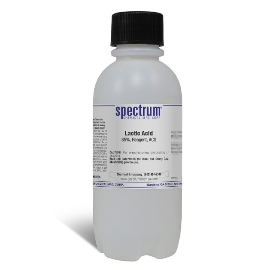 Lactic Acid, 85 Percent, Reagent, ACS - 500mL