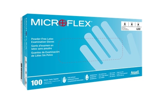 L22 PF Latex Exam Glove X-Large