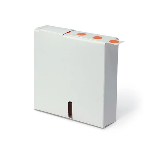 Label Rolls, Cryo, 13mm Dots, for 1.5-2mL Tubes, Orange