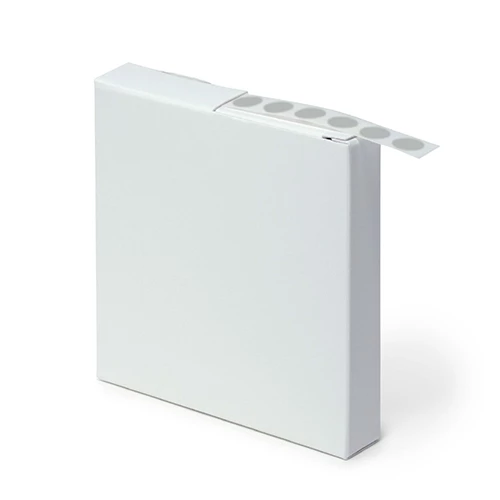 Label Rolls, Cryo, 9.5mm Dots, for 0.5-1.5mL Tubes, Silver