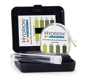 Hydrion Lo Iodine Test Kit, Carton10