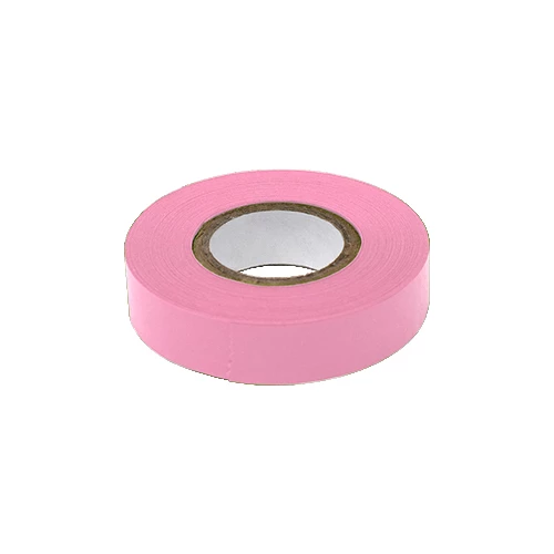 Labeling Tape, 1/2" x 500" per Roll, 6 Rolls/Box, Pink - CS/24