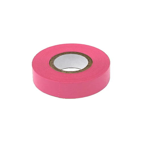 Labeling Tape, 1/2" x 500" per Roll, 6 Rolls/Box, Rose - CS/24