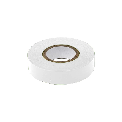 Labeling Tape, 1/2" x 500" per Roll, 6 Rolls/Box, White