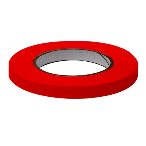 Labeling Tape, 1/2" x 60yd per Roll, 6 Rolls/Case, Red