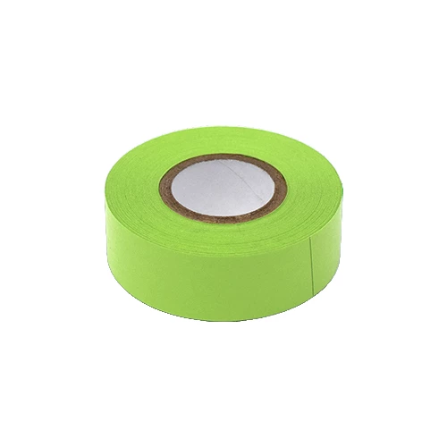 Labeling Tape, 3/4" x 500" per Roll, 4 Rolls/Box, Lime - CS/16
