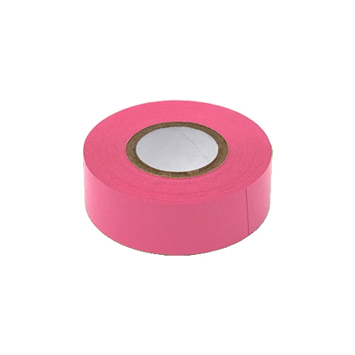 Labeling Tape, 3/4" x 500" per Roll, 4 Rolls/Box, Rose - CS/16