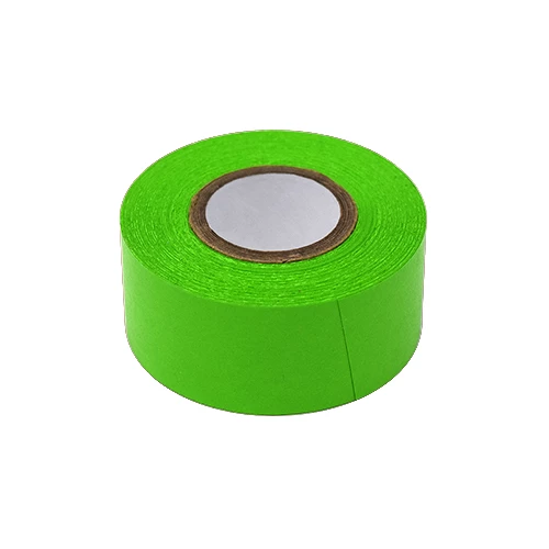Labeling Tape, 1" x 500" per Roll, 3 Rolls/Box, Green - CS/12