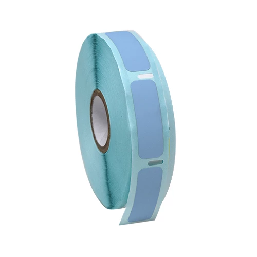 Label Roll, Cryo, Direct Thermal, 38x19mm, for Large Vials and Tubes, Blue