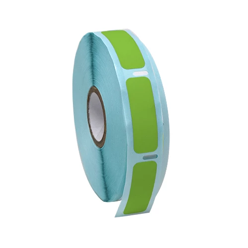 Label Roll, Cryo, Direct Thermal, 38x13mm, for Cryogenic Vials, Green