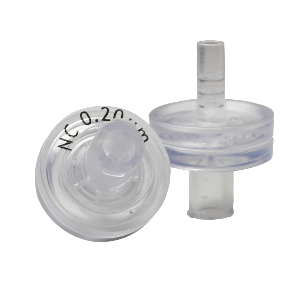 Nitrocellulose Mixed Ester (MCE) Syringe Filters, Abluo, 0.22 Micron, 13mm, 50/Pk