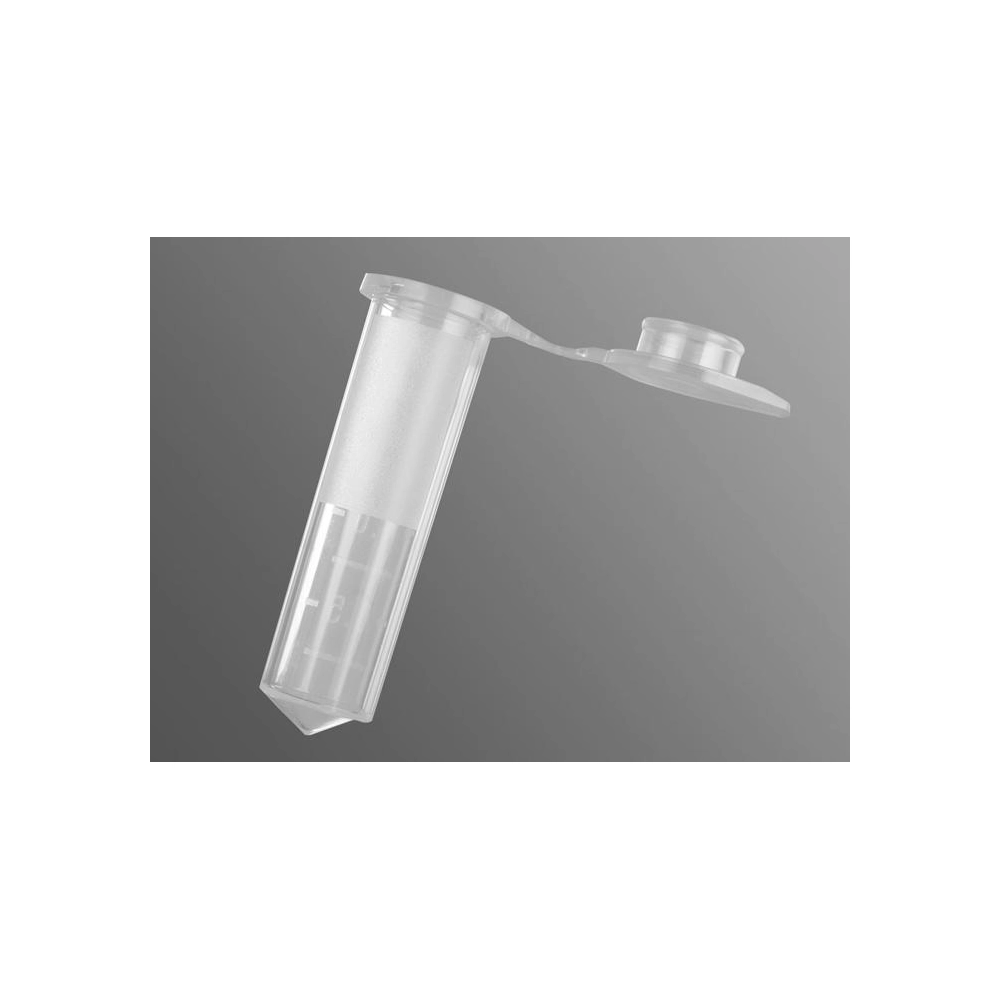 Axygen 2.0mL MaxyClear Snaplock Microcentrifuge Tube, Polypropylene, Blue, Non-Sterile, 500 Tubes/Pack, 10 Packs/Case.