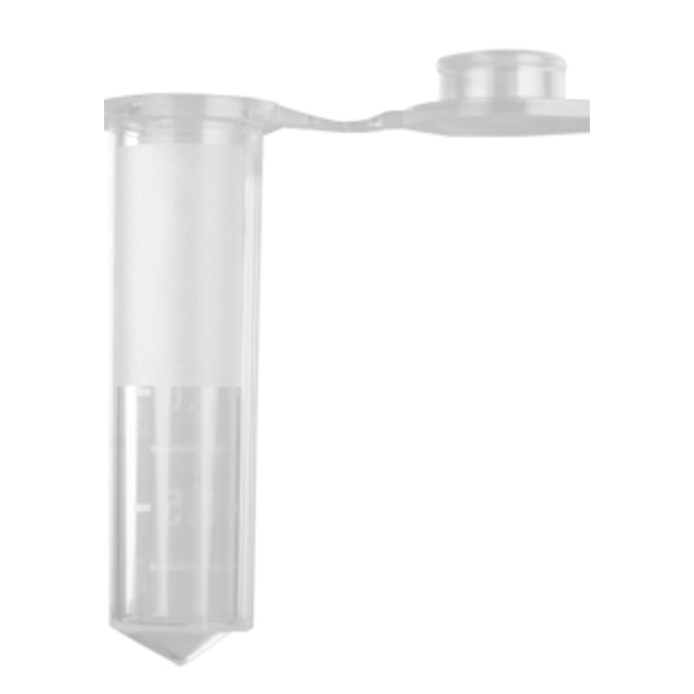 Axygen 2.0mL MaxyClear Snaplock Microcentrifuge Tube, Polypropylene, Clear, Sterile, 250 Tubes/Pack, 10 Packs/Case.