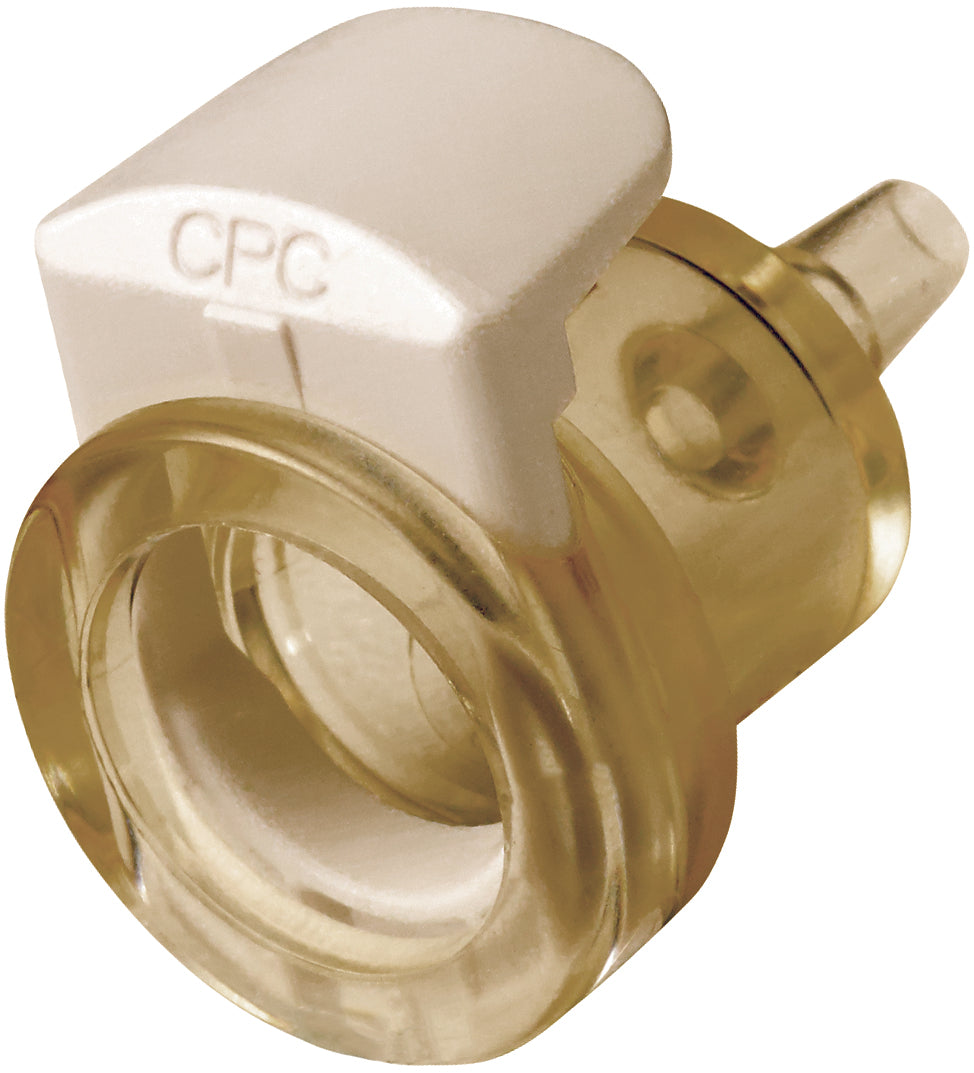 CPC MPC Connector Coupling Body (Female) MPC17002T39 - MPC to 1/8" HB, Non-Valved, Polysulfone (PS), Class VI, 50/PK