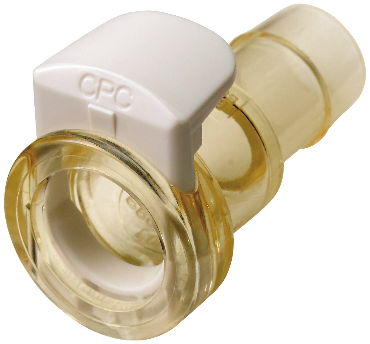 CPC MPC Connector Coupling Body (Female) MPC17006T39 - MPC to 3/8" HB, Non-Valved, Polysulfone (PS), Class VI, 250/PK