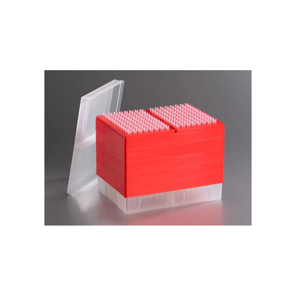 10µL Axygen MultiRack Extended Length Pipet Tip, TipStation, Clear, Sterile, 960 Tips/Stack, 5 Stacks/Case