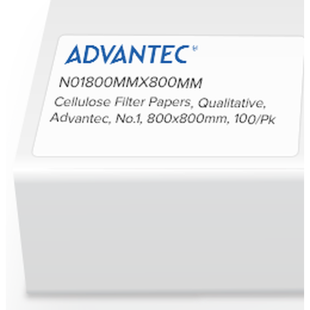 Qualitative Filter Papers No.1, 800 x 800mm, 100/pk