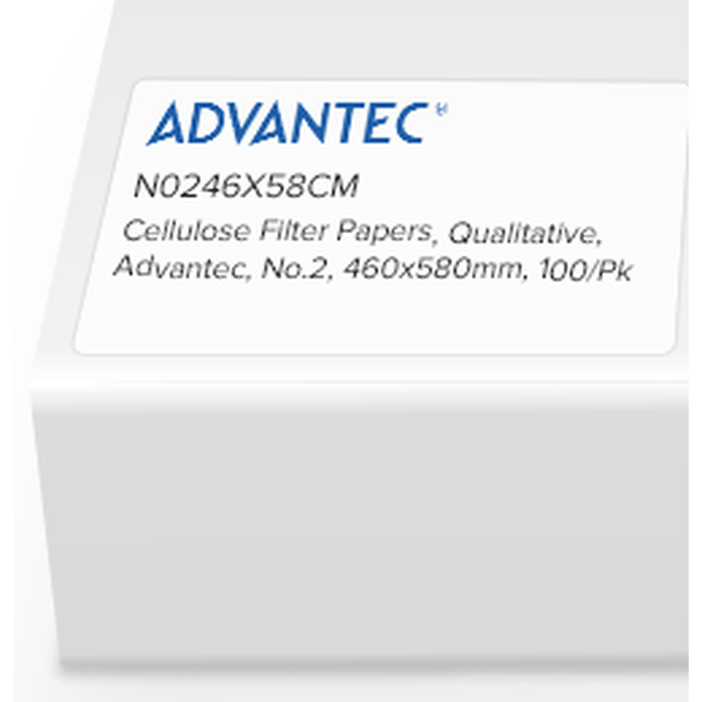 Qualitative Filter Papers No.2, 460 x 580mm, 100/pk