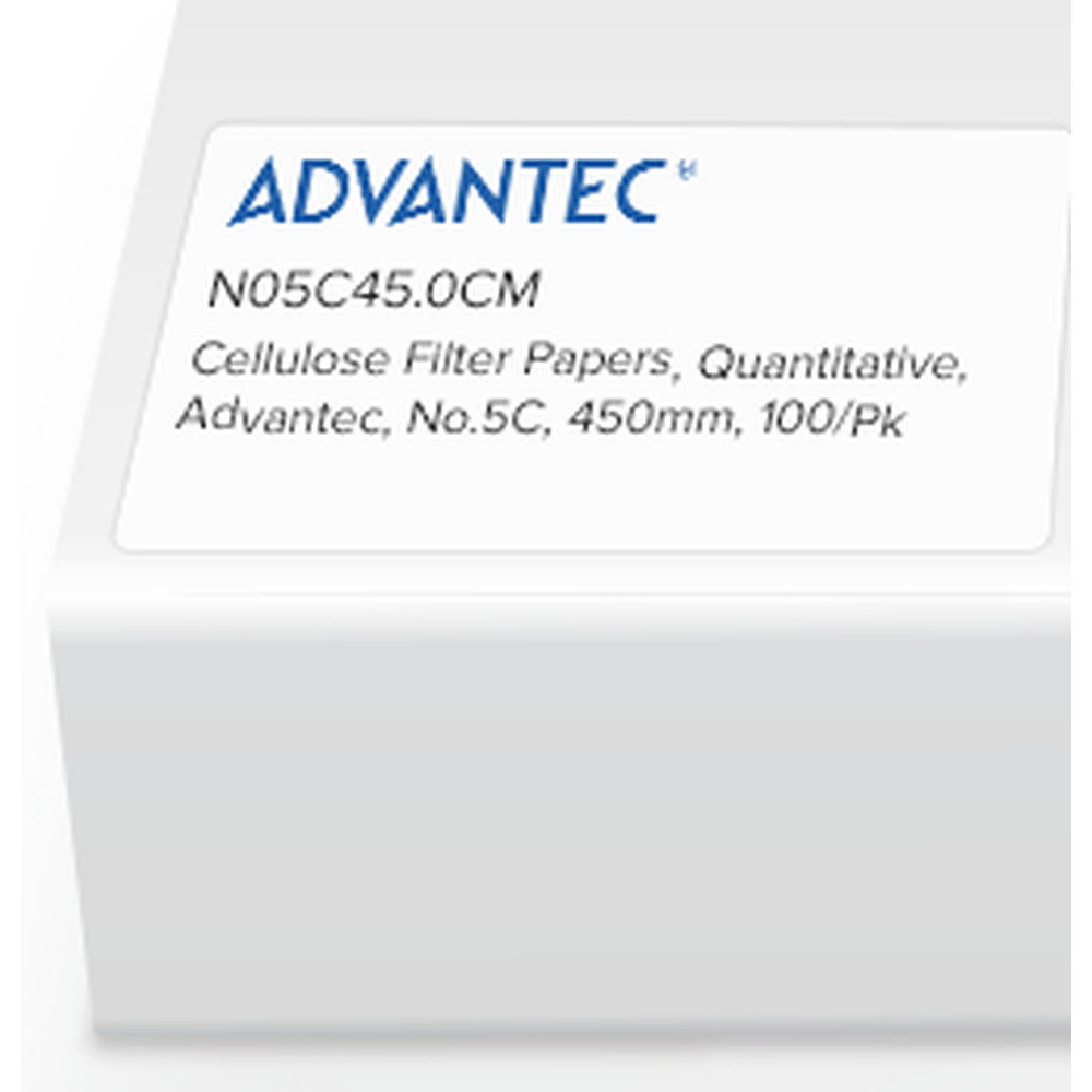 Quantitative Filter Papers No.5C, 450mm, 100/pk