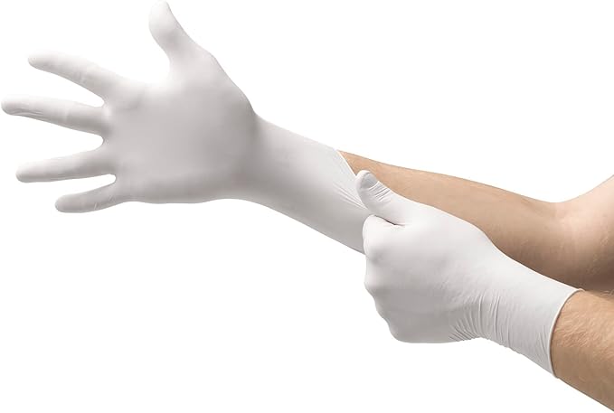 N85 PF Nitrile Exam Glove Small