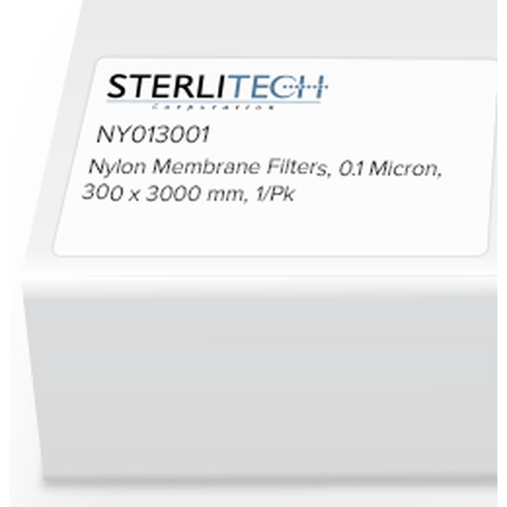 Nylon Membrane Filters, 0.1 Micron, 300 x 3000mm, 1/Pk