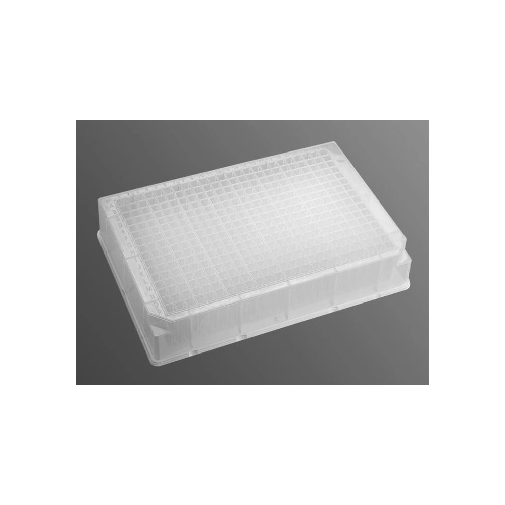 Axygen 384 Well Clear V-Bottom 240L Polypropylene Deep Well Not Treated Plate, 5 per Pack, Nonsterile