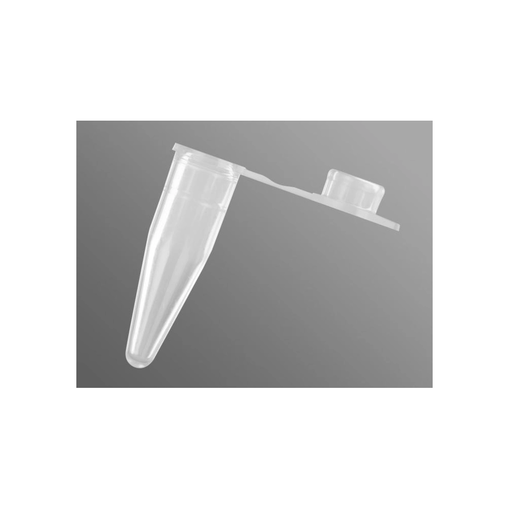 Axygen 0.2mL Thin Wall PCR Tubes with Flat Cap, Clear, Nonsterile