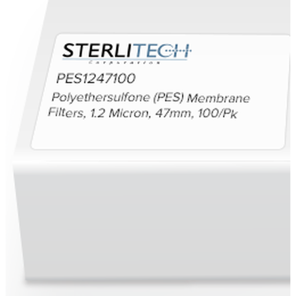Polyethersulfone (PES) Membrane Filters, 1.2 Micron, 47mm, 100/Pk