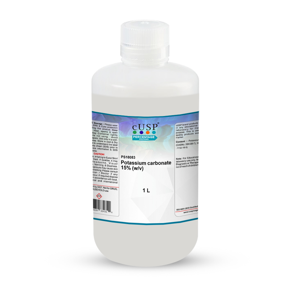 Potassium Carbonate 15% W/V