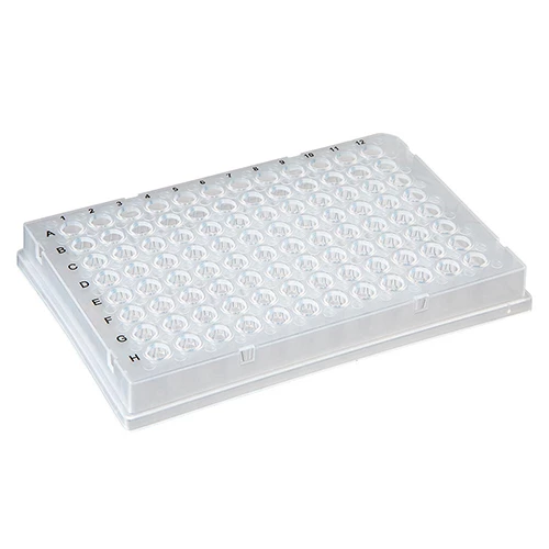 02 0.2mL 96-Well PCR Plate, Full Skirt, Clear - CS/100