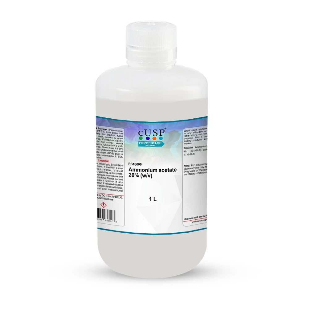 Ammonium Acetate 20% W/V