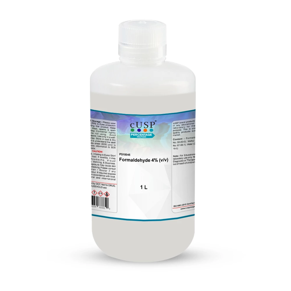 Formaldehyde 4% V/V