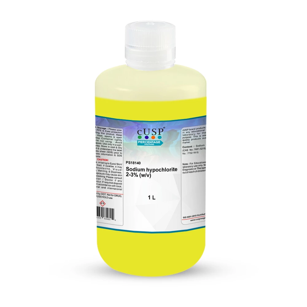 Sodium Hypochlorite 2-3% W/V