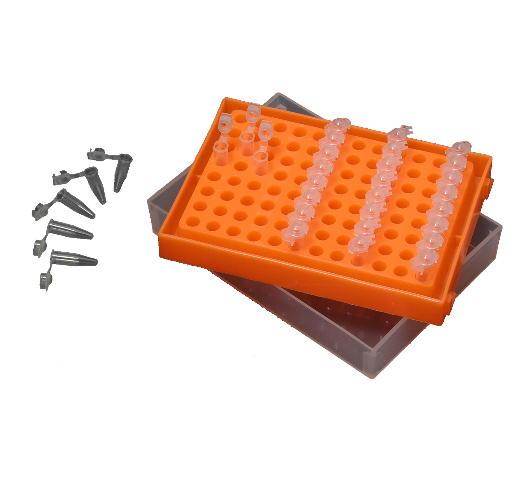 Tube Rack, 4 way Tube rack, 5/PK