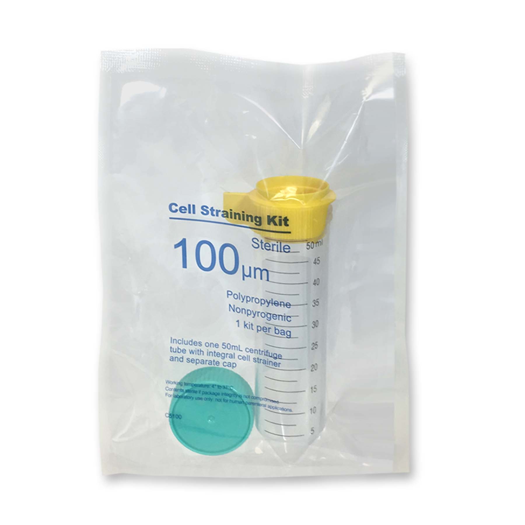 ReadyStrain Cell Straining Kits, Cell Strainer Kit 100µm Sterile, 50/PK