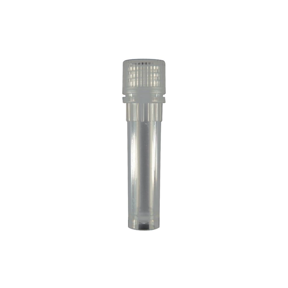Axygen 2.0mL Self Standing Screw Cap Microcentrifuge Tube and Cap, with O-rings, Polypropylene, Clear Cap, Non-Sterile, 500 Tubes/Unit, 8 Units/Case.