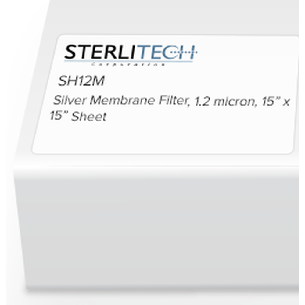 Silver Membrane 1.2 Micron Sheet (15"x15")